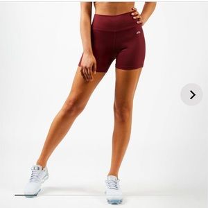 NWT Maroon Biker shorts